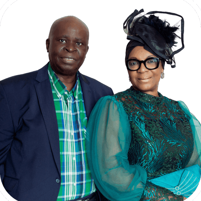 Pastor Tunji Ogedengbe and his wife Yinka Ogedengbe.