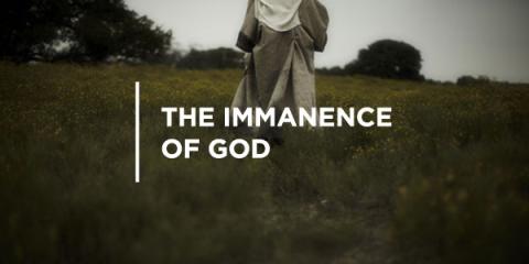 SUNDAY SCHOOL LESSON 7 - THE IMMANENCE OF GOD